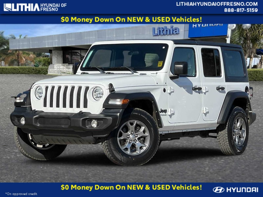 Used 2021 Jeep Wrangler Unlimited Sport SUV