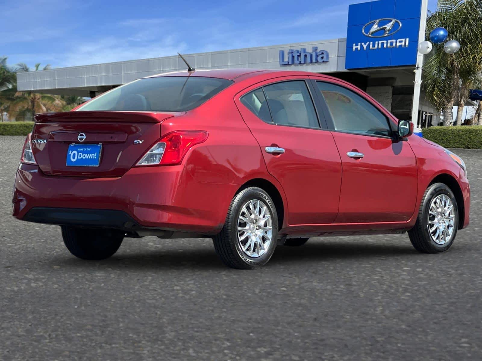 Used 2019 Nissan Versa Sedan SV with VIN 3N1CN7AP6KL842174 for sale in Fresno, CA