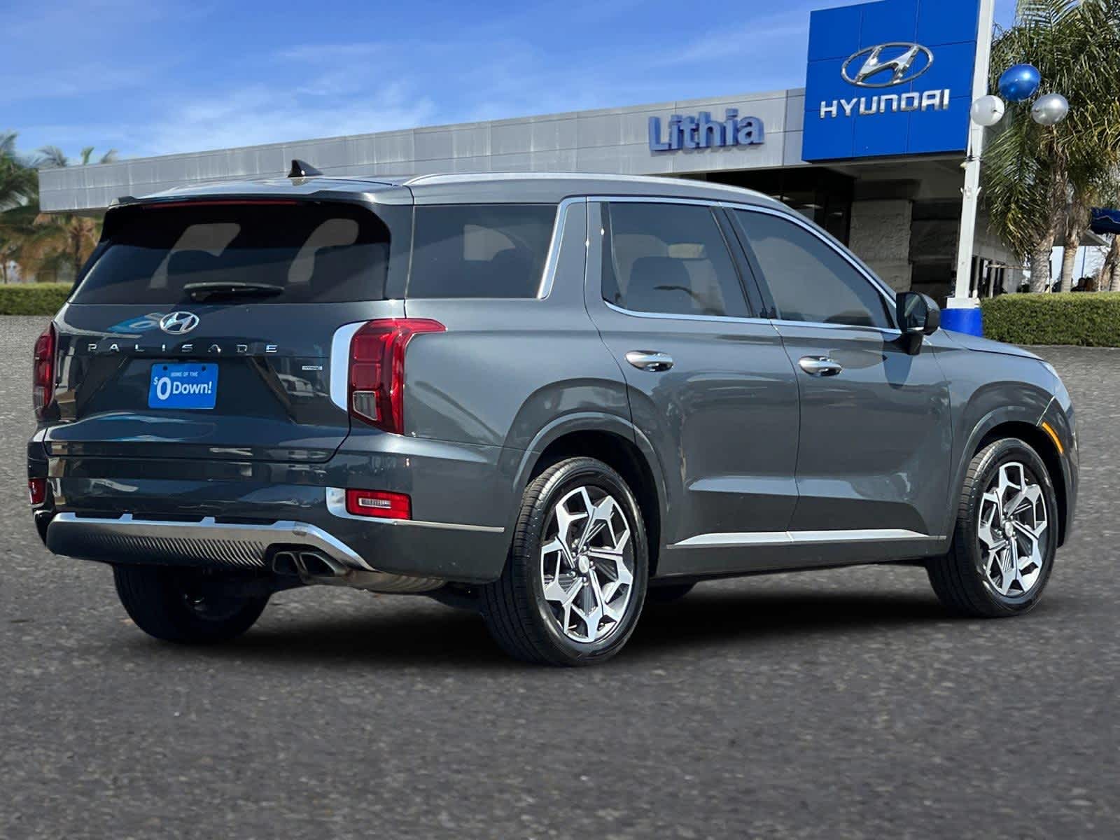 Certified 2022 Hyundai Palisade Calligraphy with VIN KM8R7DHE9NU444841 for sale in Fresno, CA