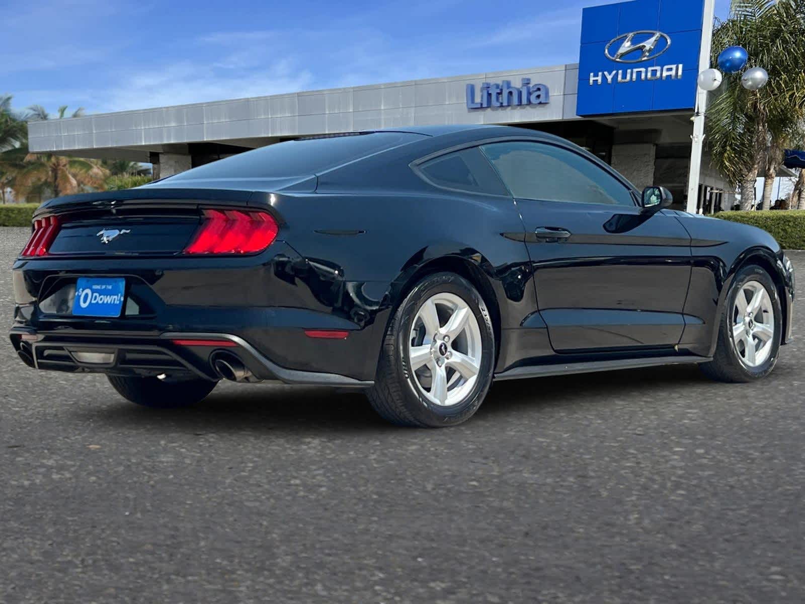 Used 2019 Ford Mustang EcoBoost with VIN 1FA6P8TH9K5169712 for sale in Fresno, CA