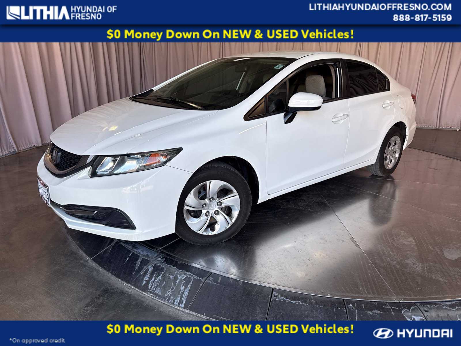 Used 2015 Honda Civic LX Sedan