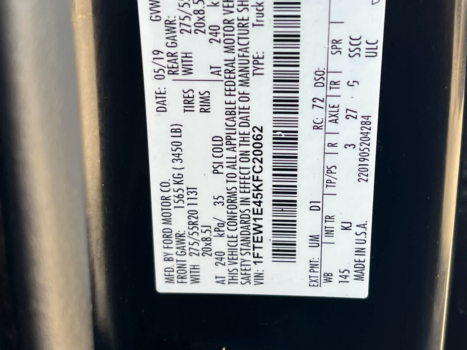 Thumbnail: 2019 Ford F-150 - 29