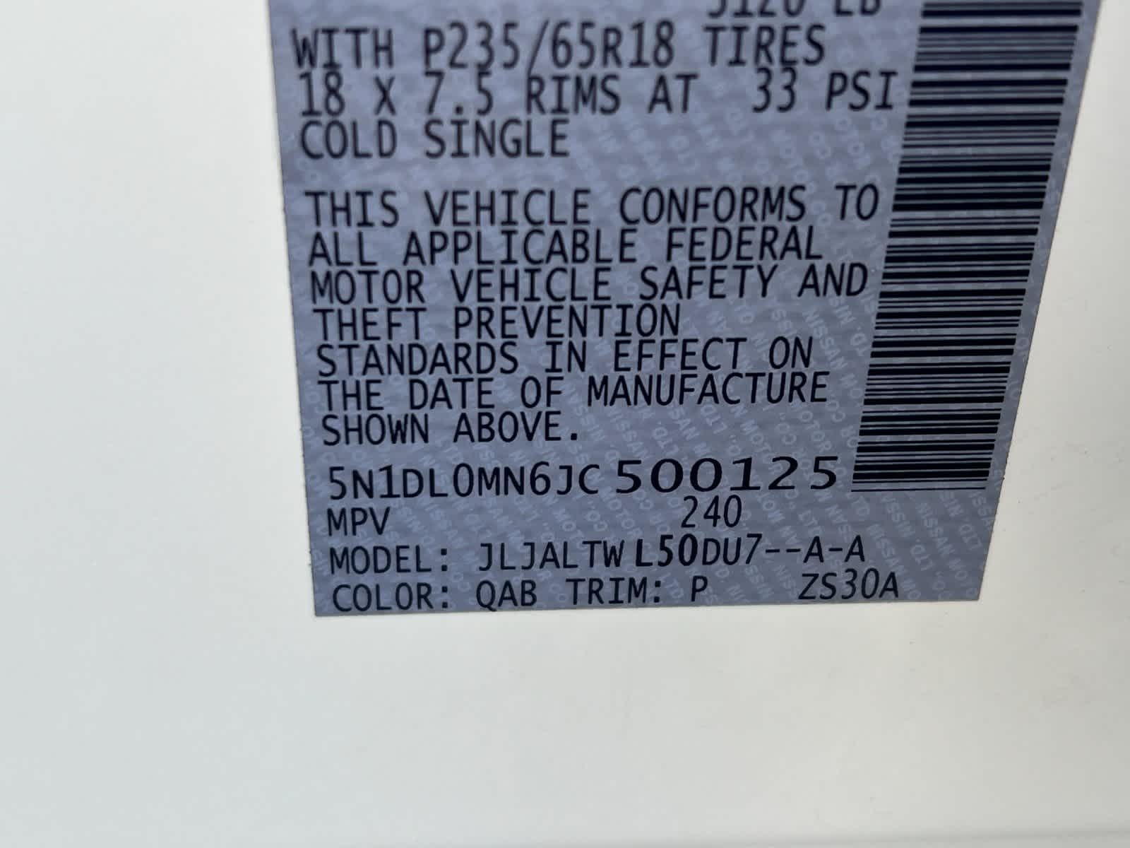 Thumbnail: 2018 INFINITI QX60 - 33