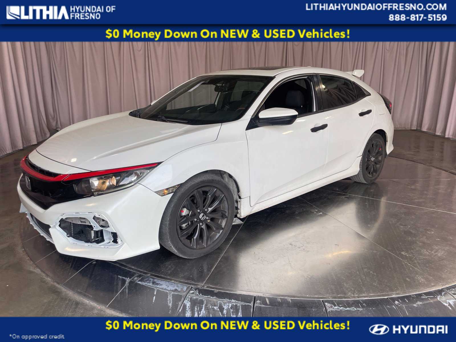 Used 2021 Honda Civic EX Hatchback