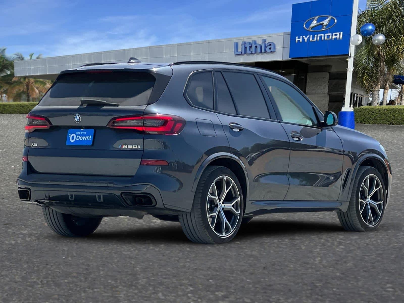 Used 2022 BMW X5 M50i with VIN 5UXJU4C02N9J38541 for sale in Fresno, CA