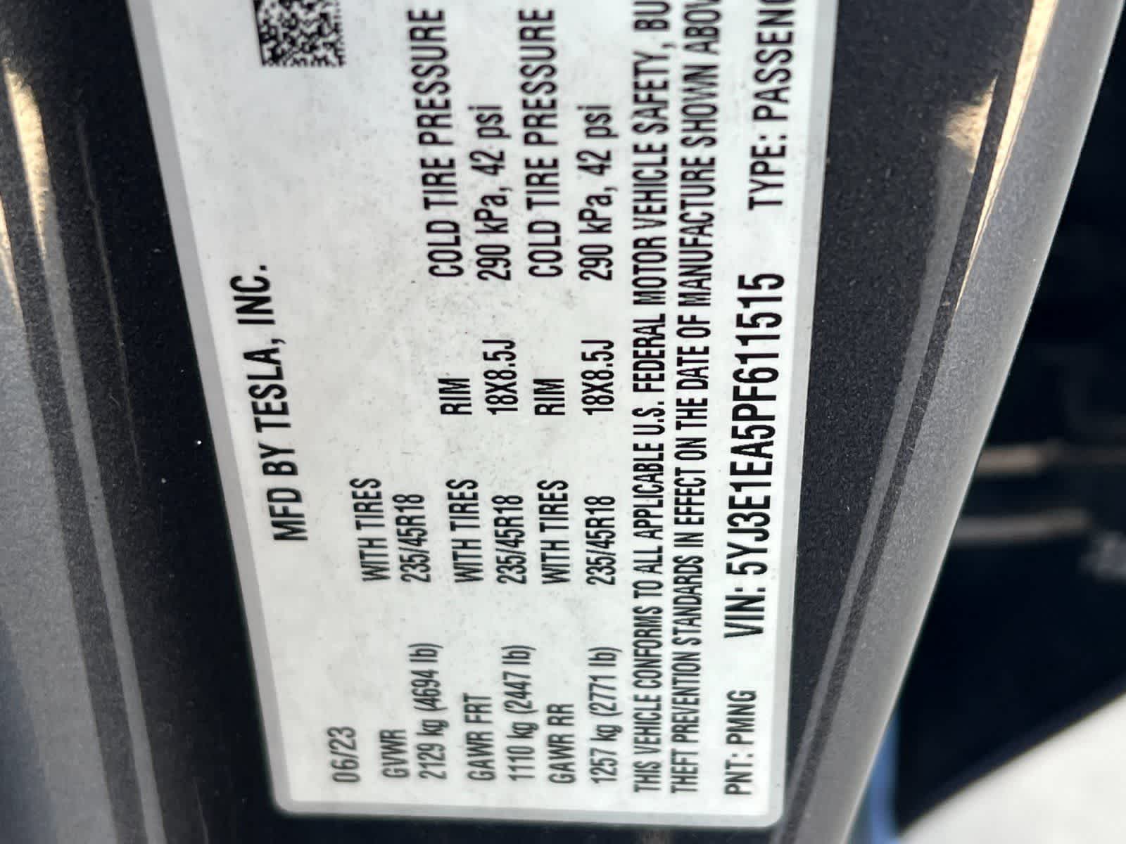 Thumbnail: 2023 Tesla Model 3 - 30