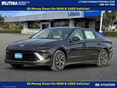 2026 Hyundai Sonata Hybrid Blue Sedan