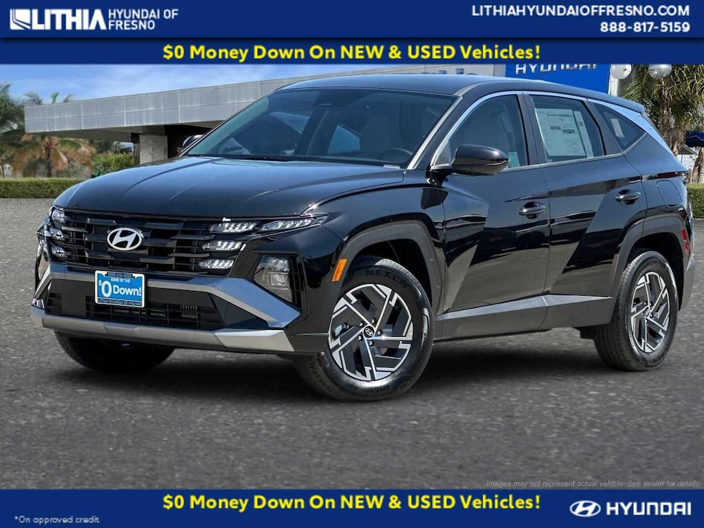 New 2026 Hyundai Tucson Hybrid Blue SUV
