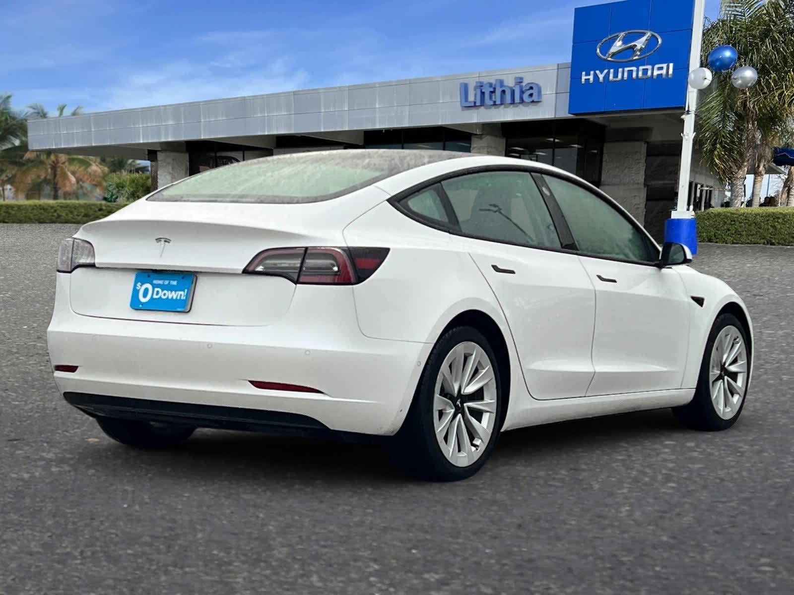 Used 2021 Tesla Model 3 Base with VIN 5YJ3E1EA3MF017839 for sale in Fresno, CA