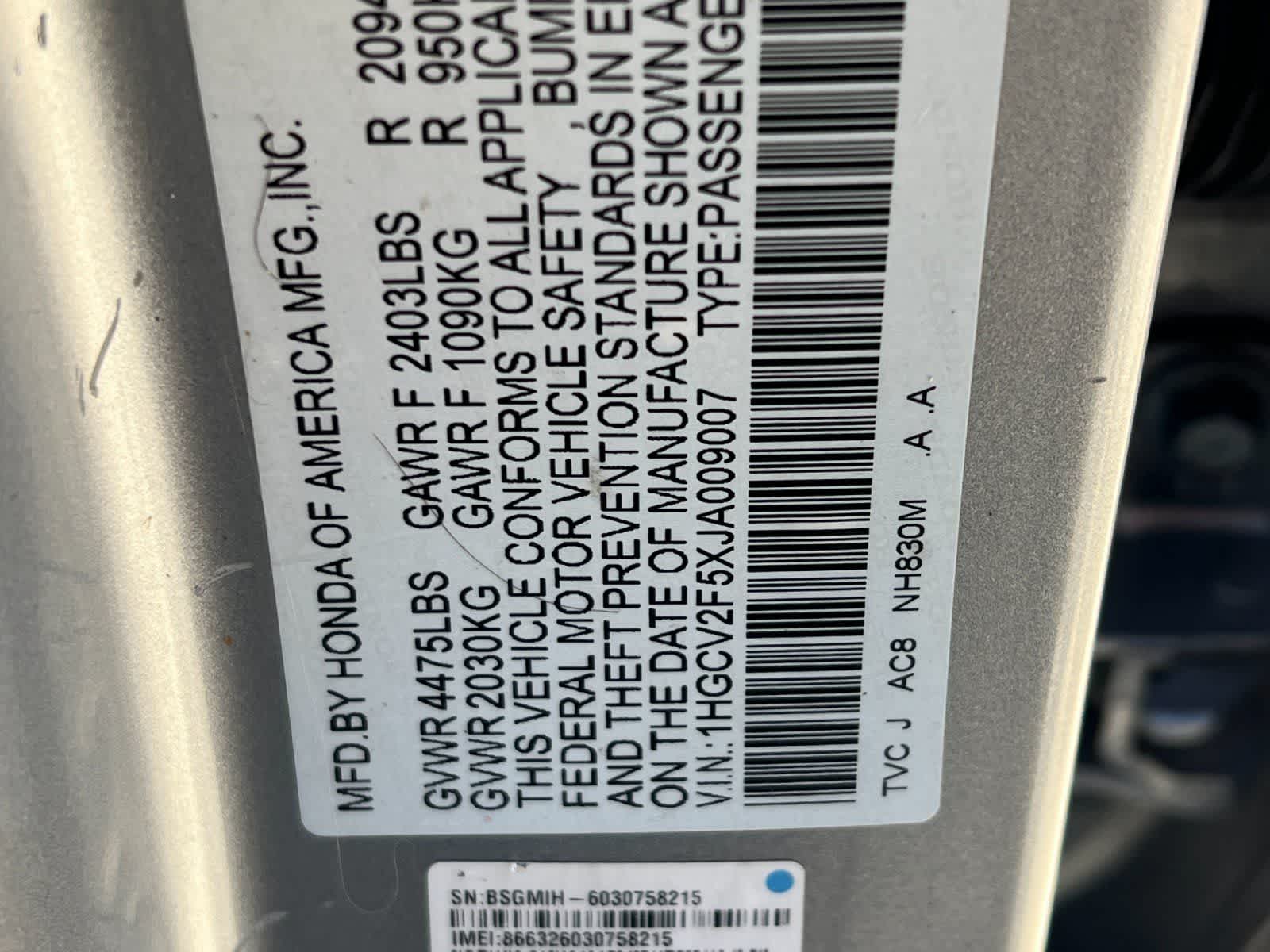 Thumbnail: 2018 Honda Accord - 31