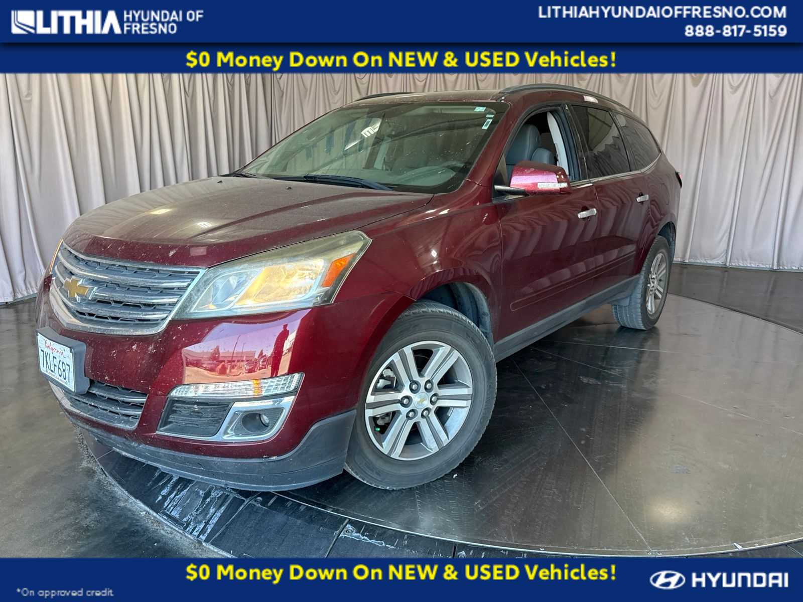 2015 Chevrolet Traverse LT -
                  Fresno, CA