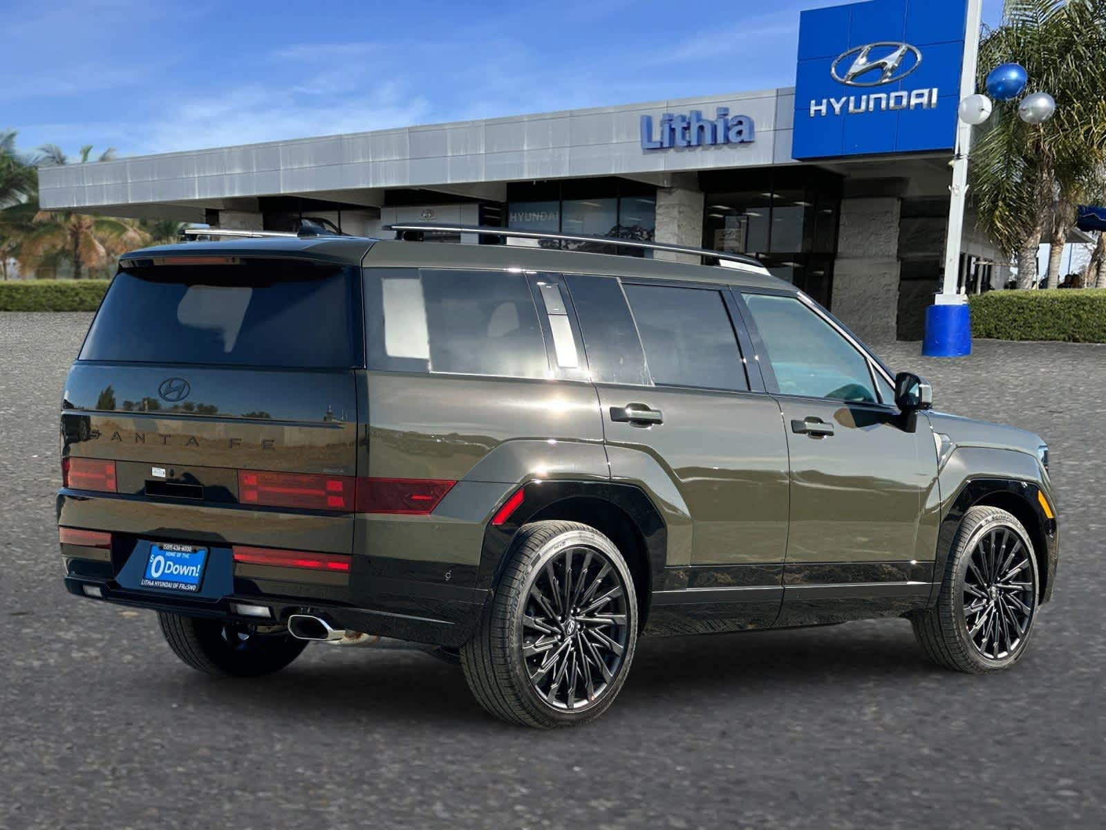 Certified 2025 Hyundai Santa Fe Calligraphy with VIN 5NMP5DGL8SH099984 for sale in Fresno, CA