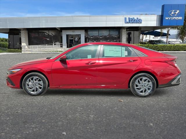 2025 Hyundai Elantra Blue 6
