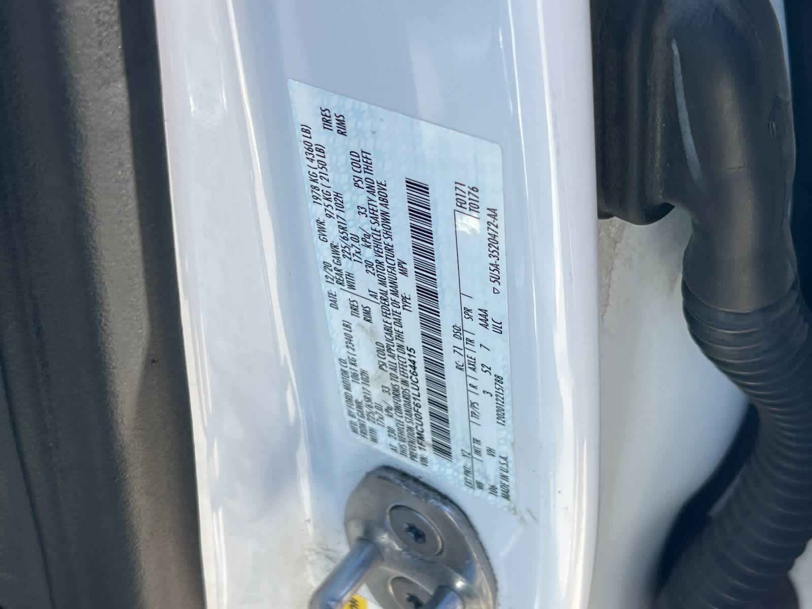 Thumbnail: 2020 Ford Escape - 28