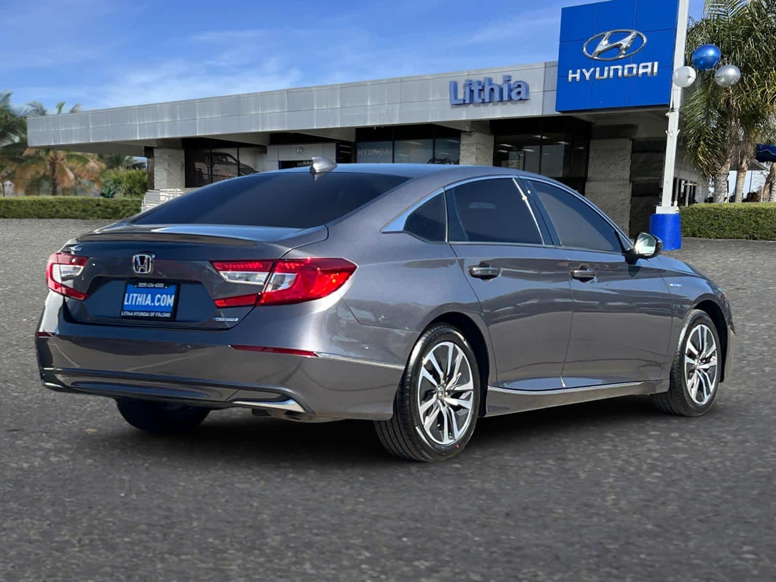 Used 2021 Honda Accord Hybrid EX with VIN 1HGCV3F44MA004032 for sale in Fresno, CA
