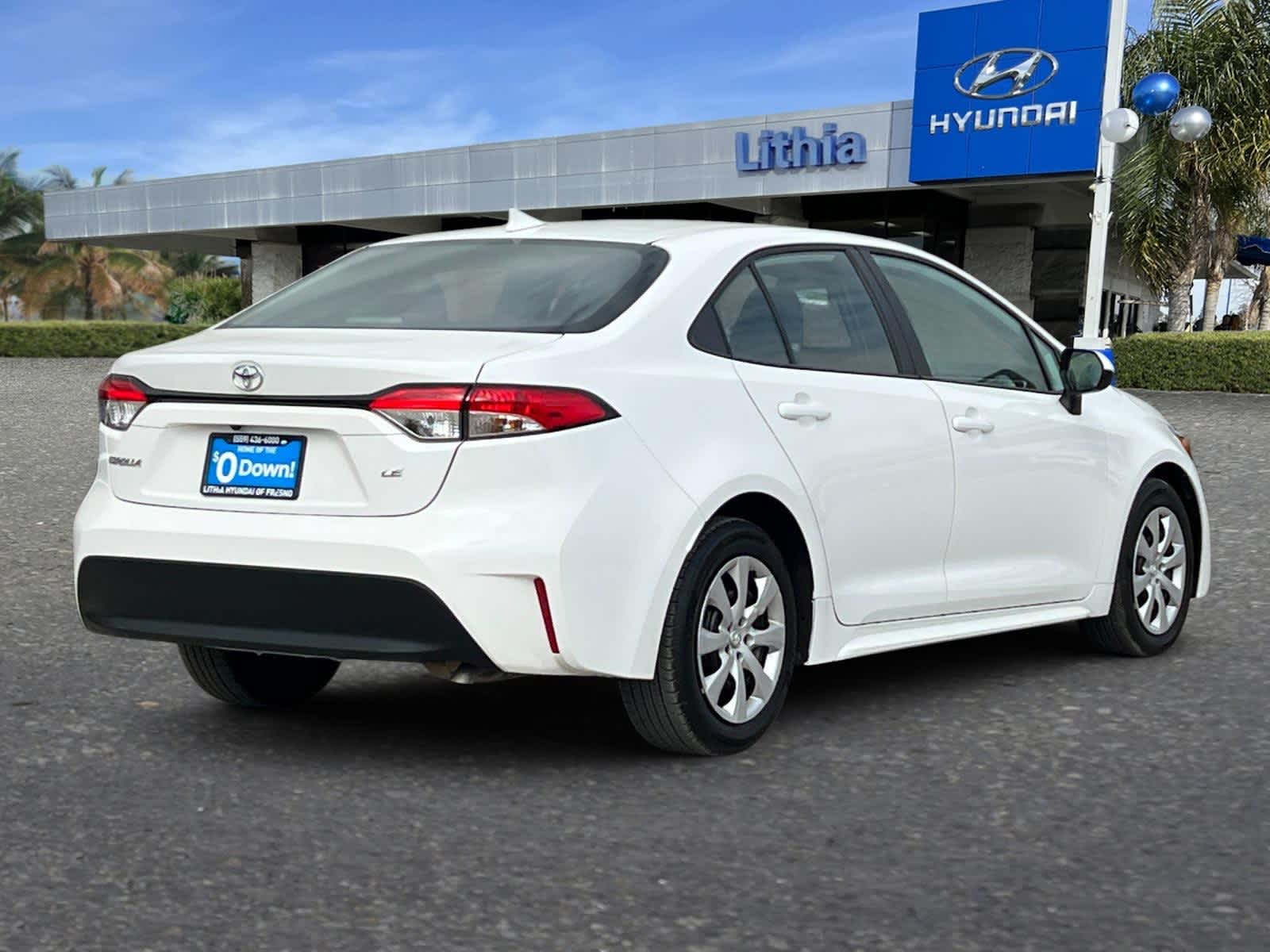 Used 2024 Toyota Corolla LE with VIN 5YFB4MDE1RP191134 for sale in Fresno, CA