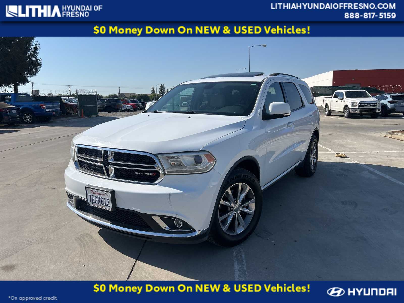 2014 Dodge Durango Limited -
                  Fresno, CA