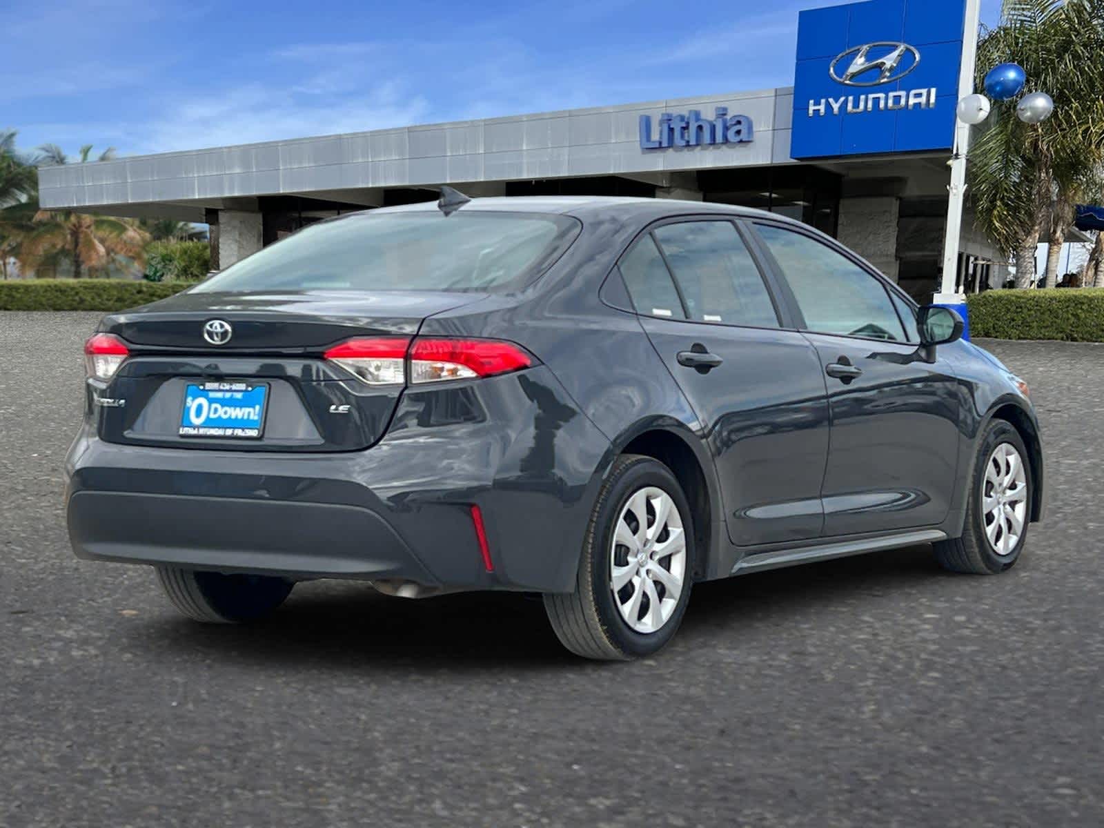 Used 2024 Toyota Corolla LE with VIN 5YFB4MDEXRP093459 for sale in Fresno, CA