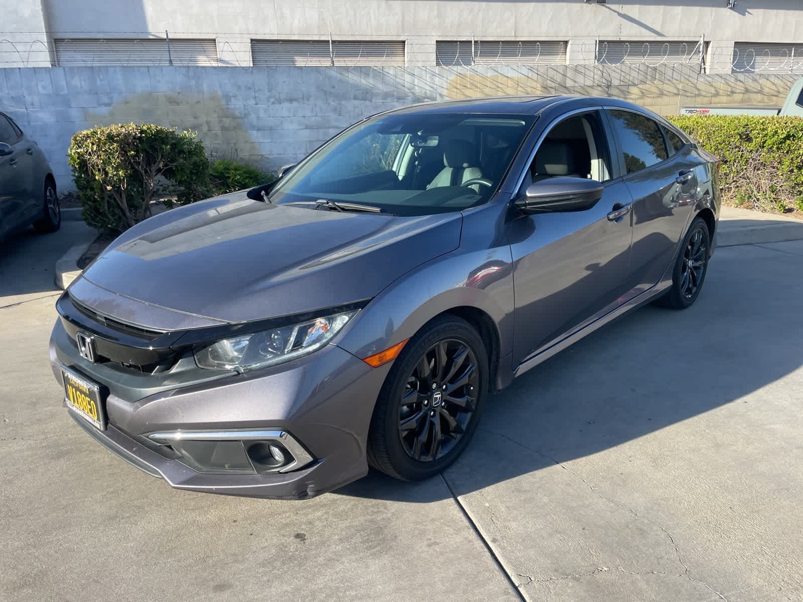 Used 2020 Honda Civic EX-L with VIN 19XFC1F77LE217231 for sale in Fresno, CA