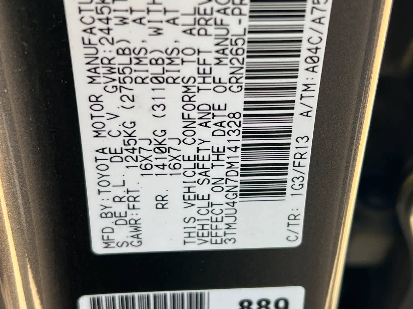 Thumbnail: 2013 Toyota Tacoma - 28