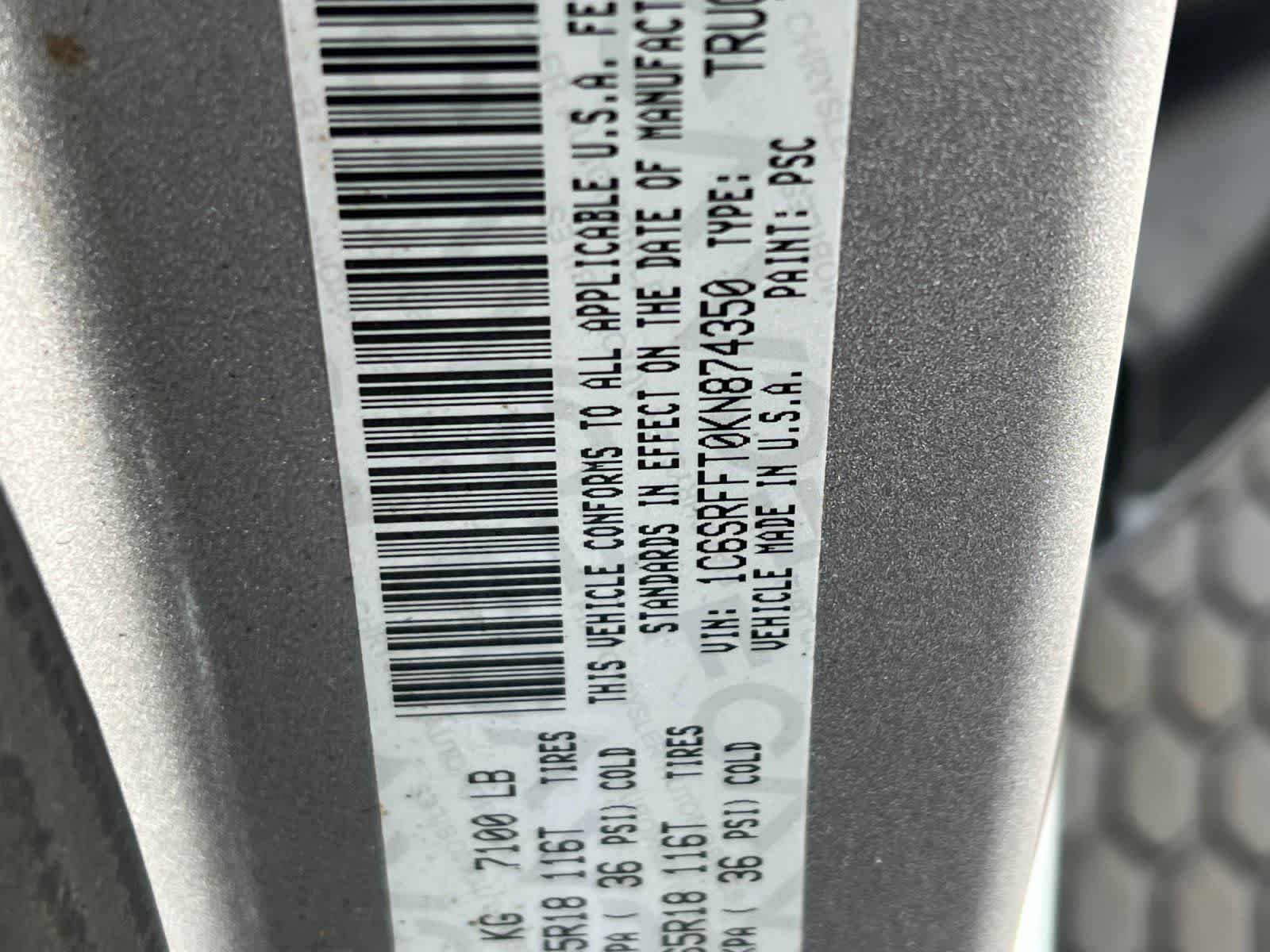 Thumbnail: 2019 RAM 1500 - 29