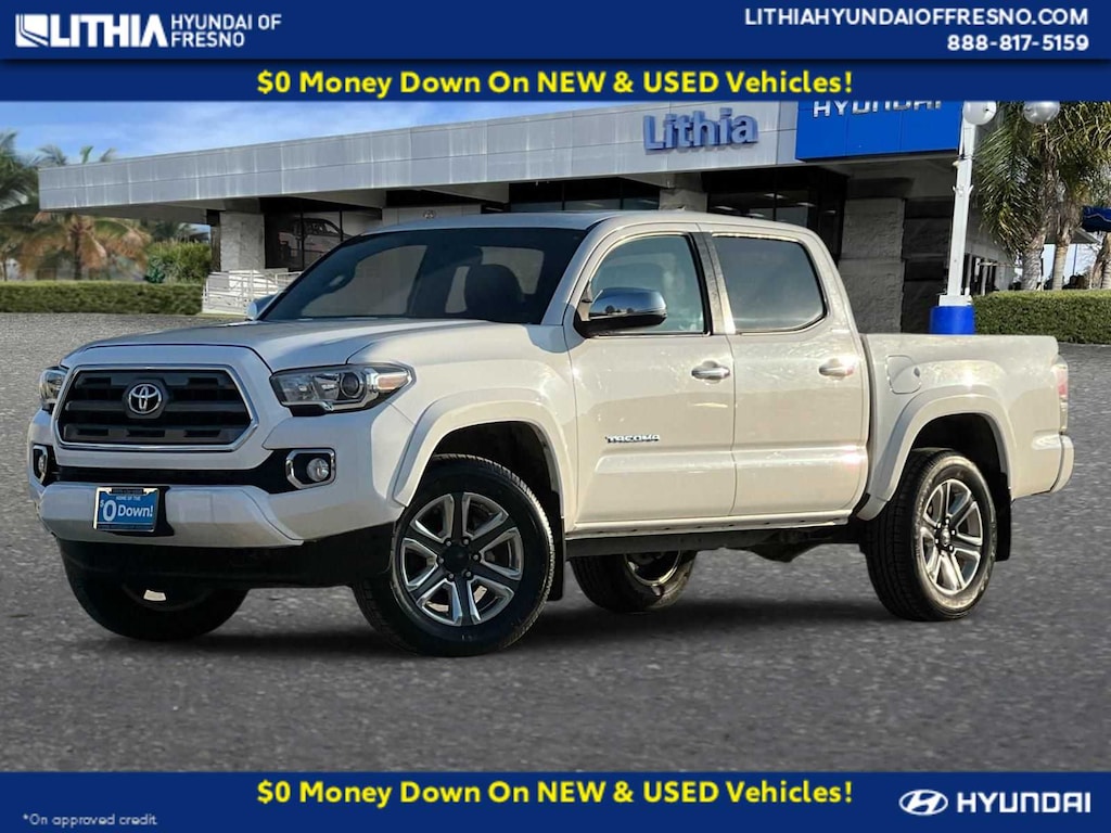Used 2017 Toyota Tacoma Limited V6 Truck Double Cab