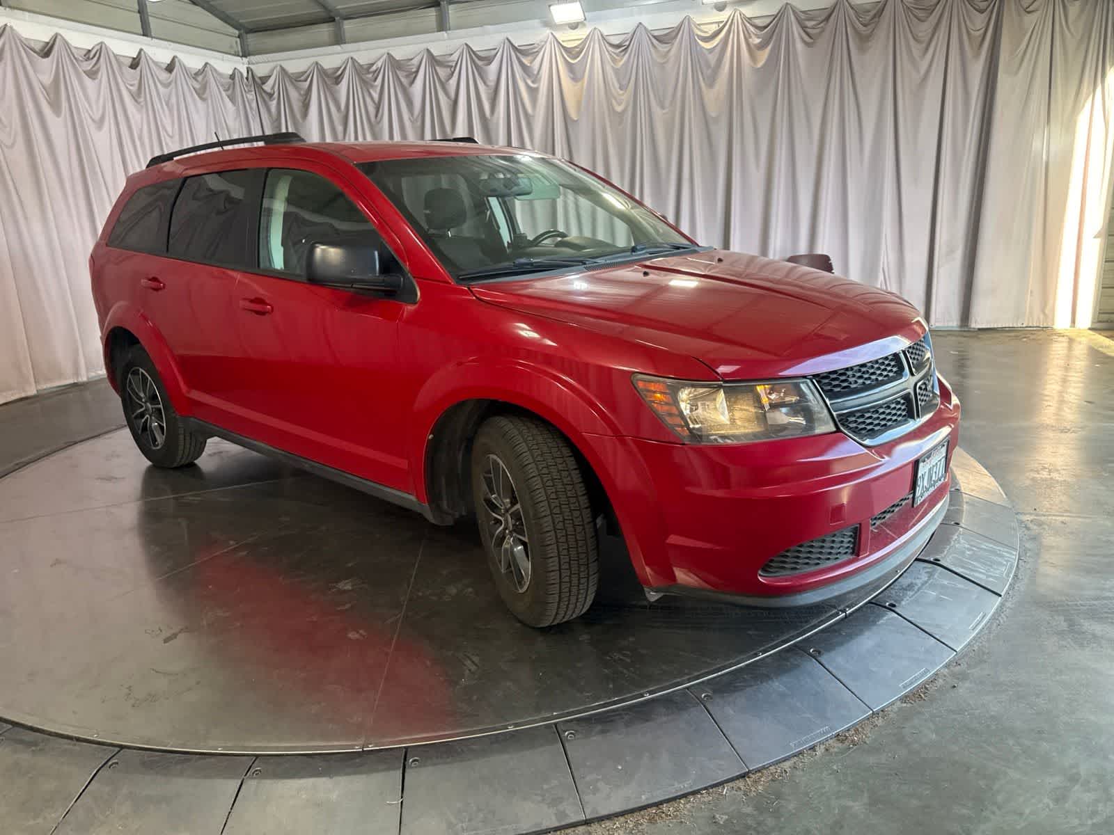 Used 2018 Dodge Journey SE with VIN 3C4PDCAB7JT383850 for sale in Fresno, CA