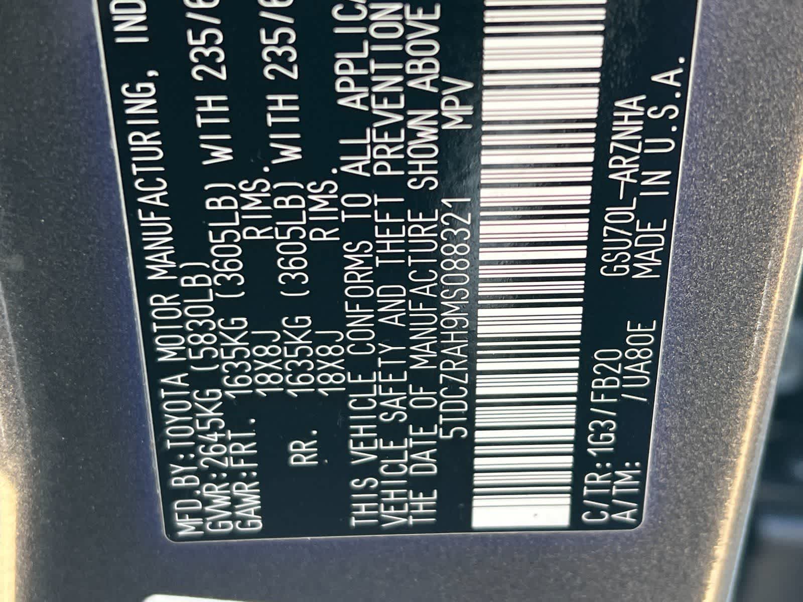 Thumbnail: 2021 Toyota Highlander - 32