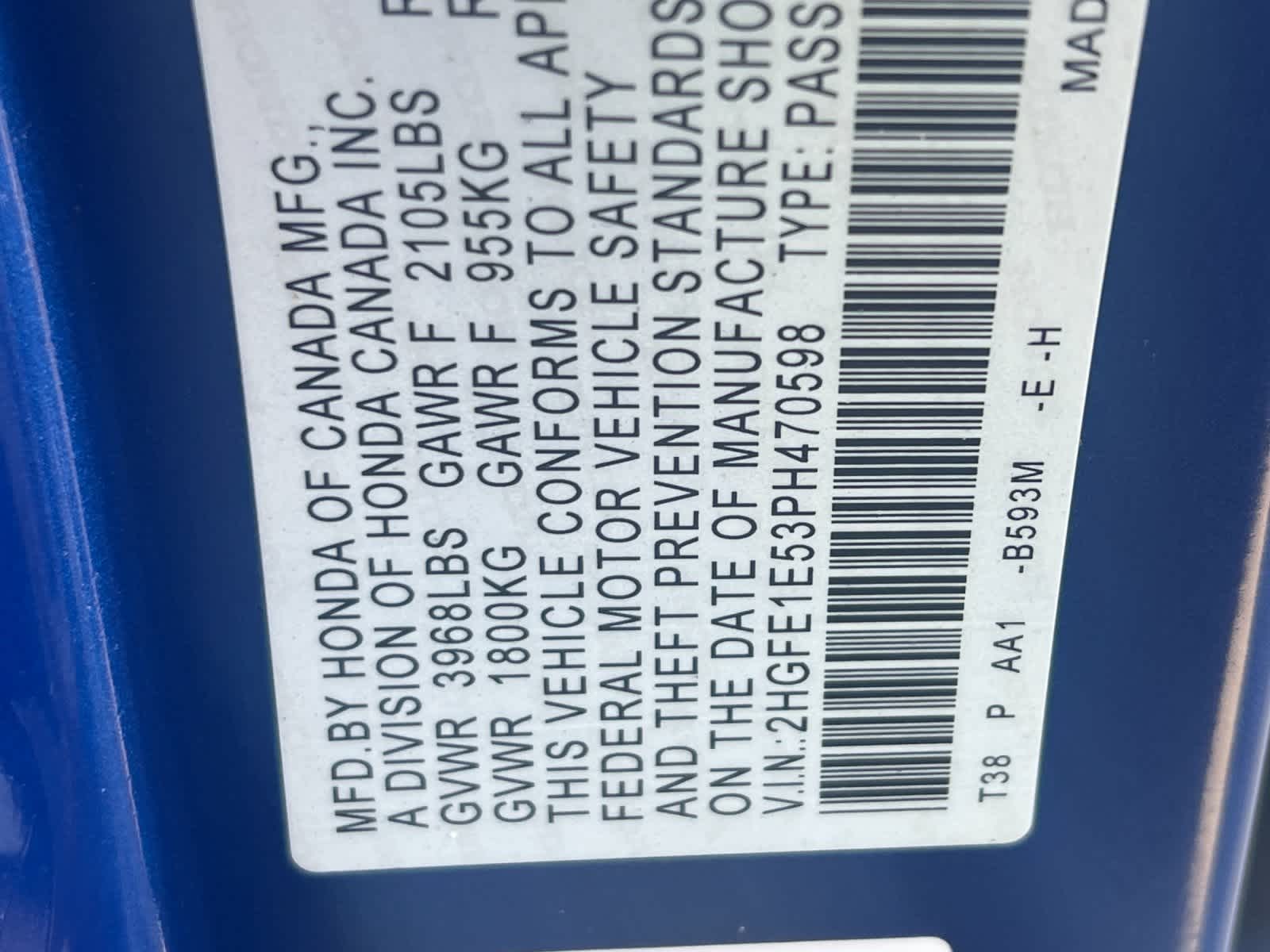 Thumbnail: 2023 Honda Civic - 30