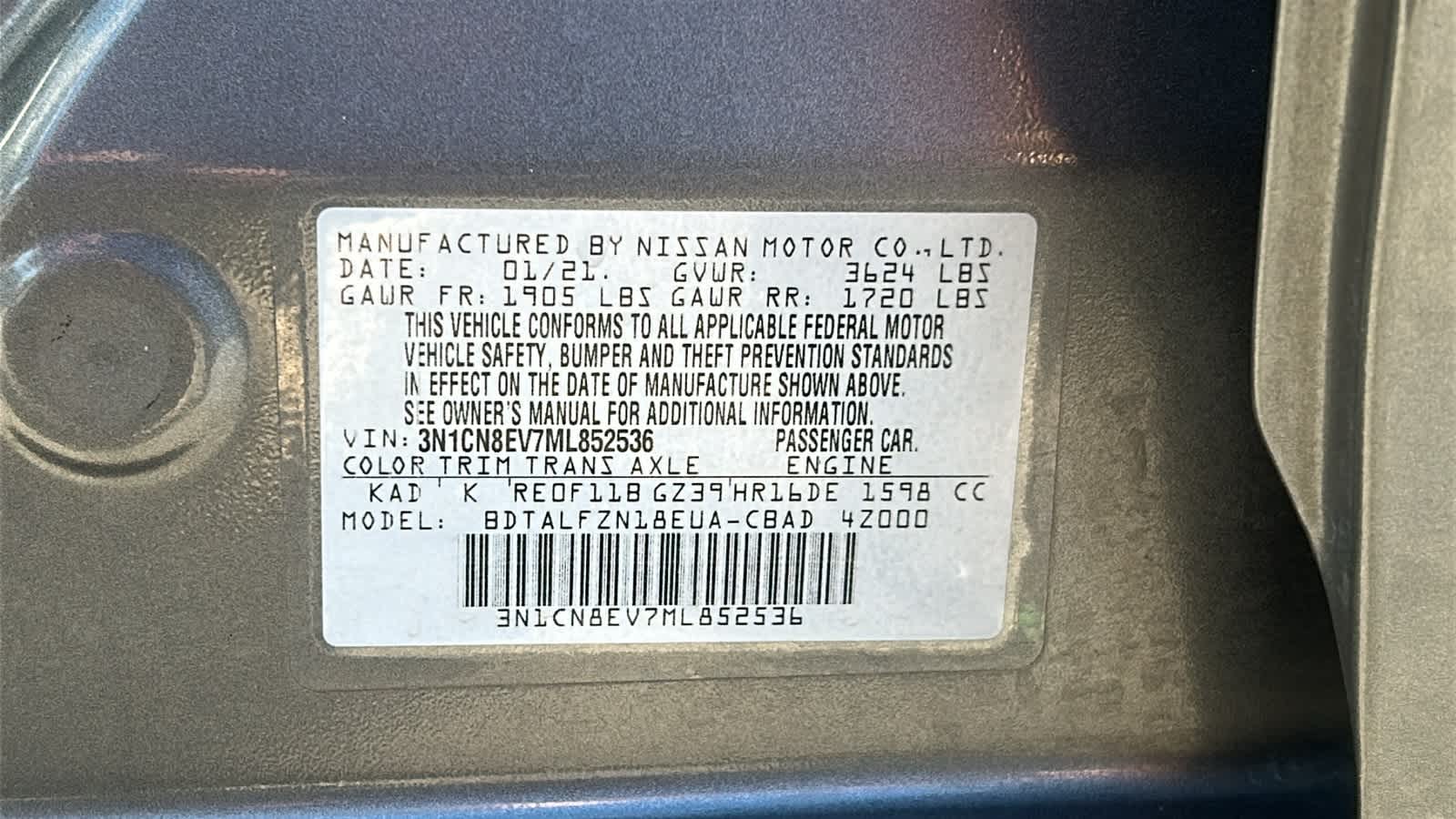 Thumbnail: 2021 Nissan Versa - 30