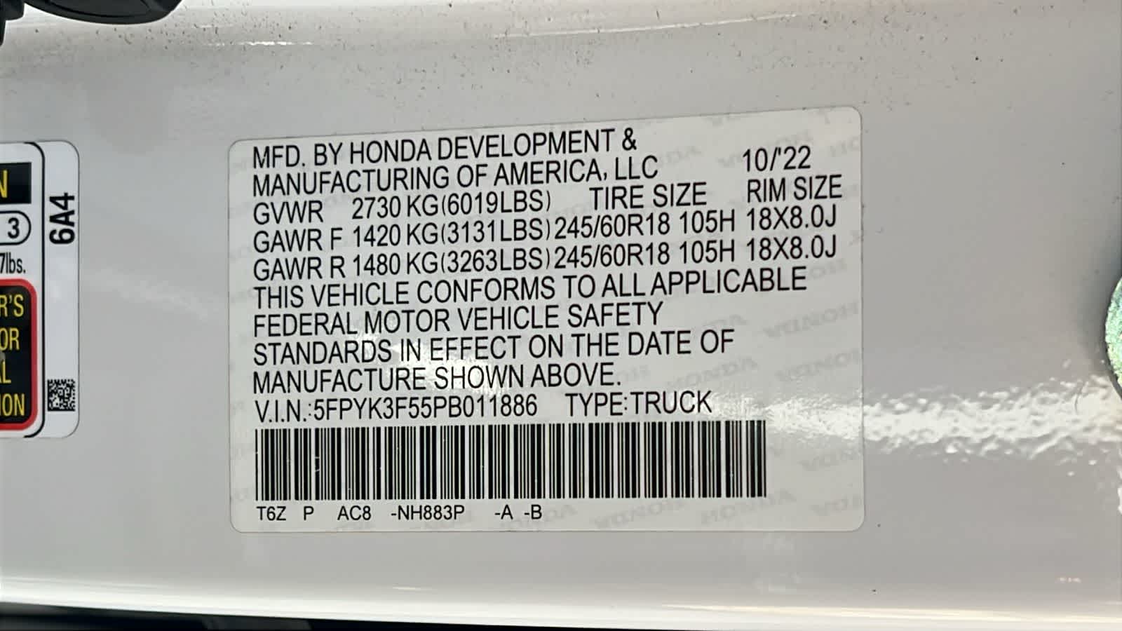 Thumbnail: 2023 Honda Ridgeline - 30