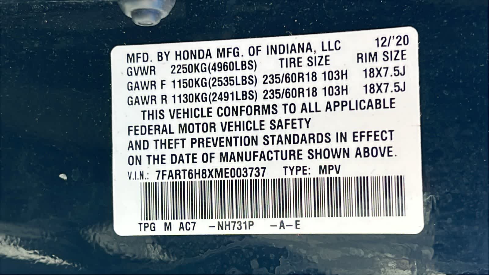 Thumbnail: 2021 Honda CR-V - 30