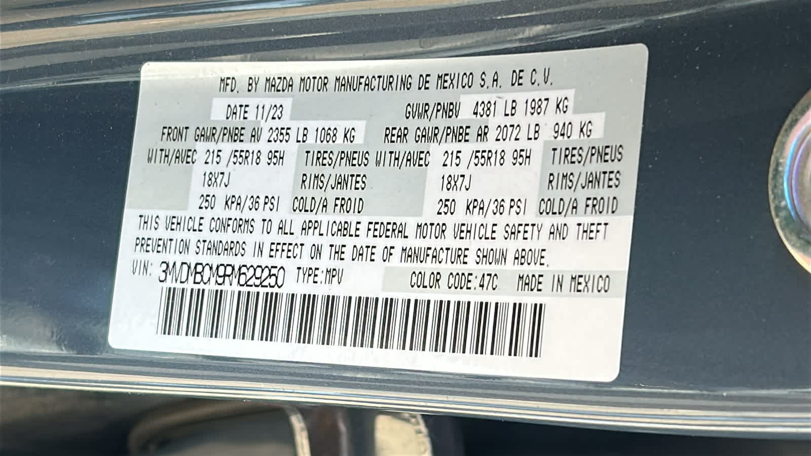 Thumbnail: 2024 Mazda CX-30 - 30