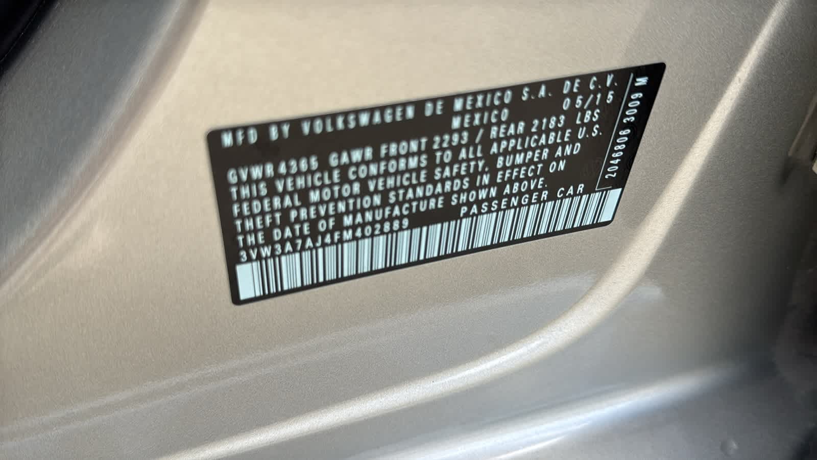 Thumbnail: 2015 Volkswagen Jetta - 30