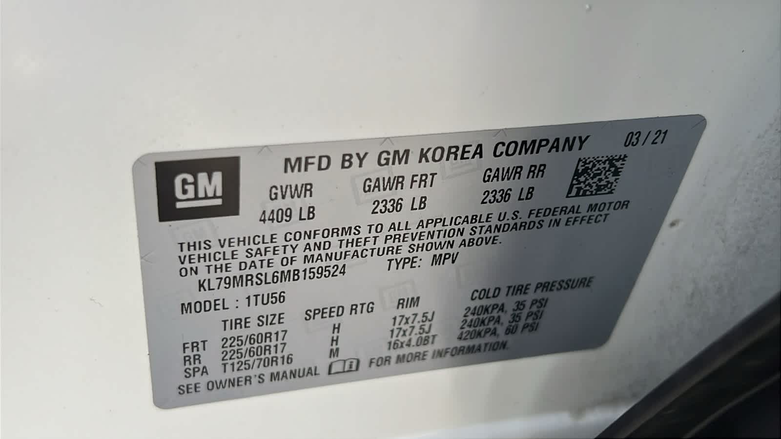 Thumbnail: 2021 Chevrolet TrailBlazer - 30