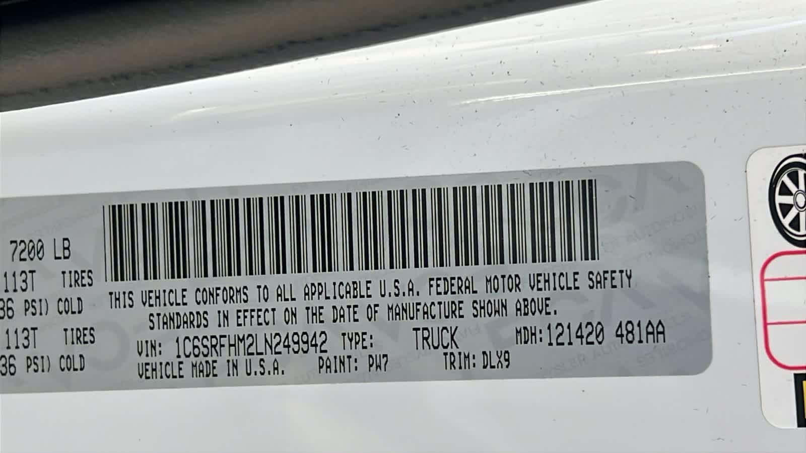 Thumbnail: 2020 RAM 1500 - 30