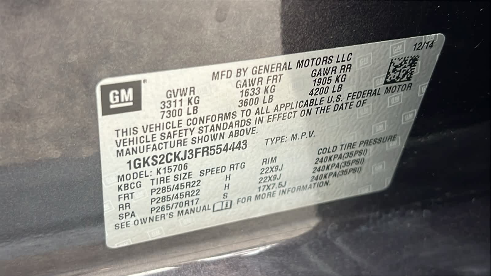 Thumbnail: 2015 GMC Yukon - 29