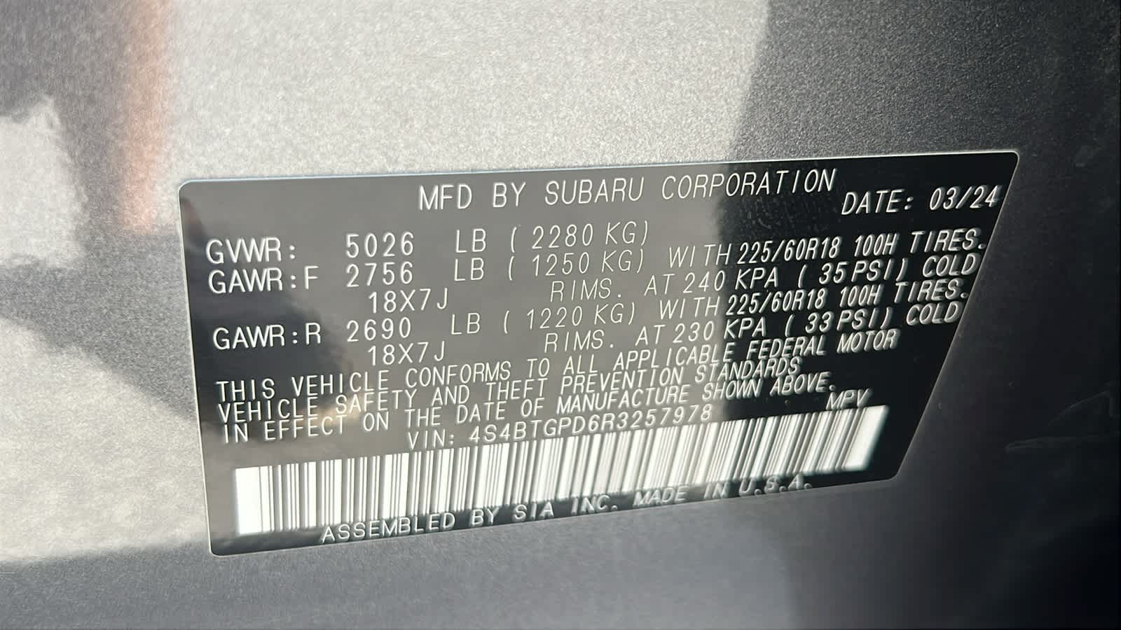 Thumbnail: 2024 Subaru Outback - 30