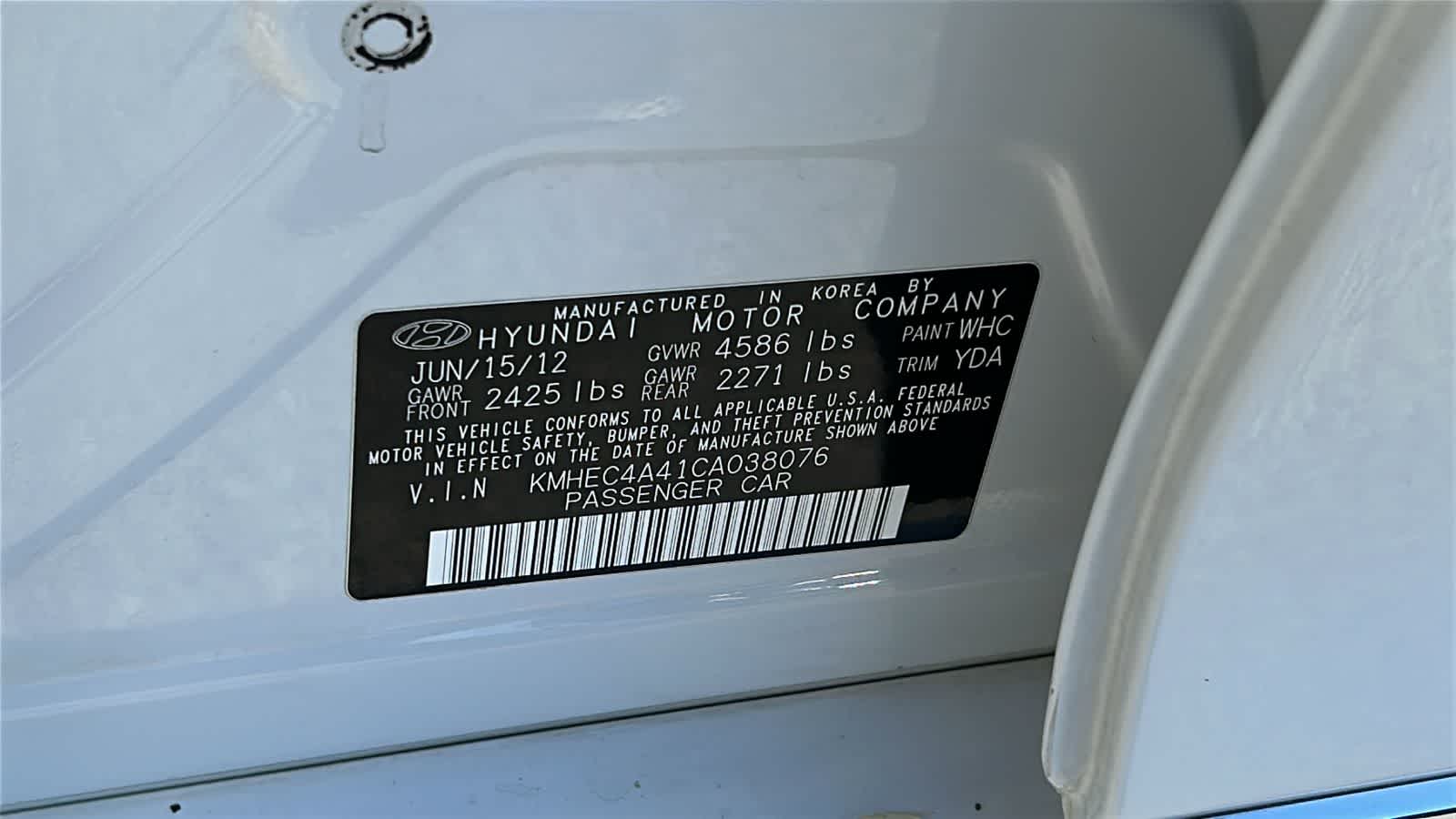 Thumbnail: 2012 Hyundai Sonata - 28