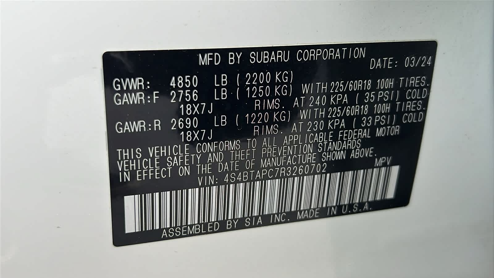 Thumbnail: 2024 Subaru Outback - 30