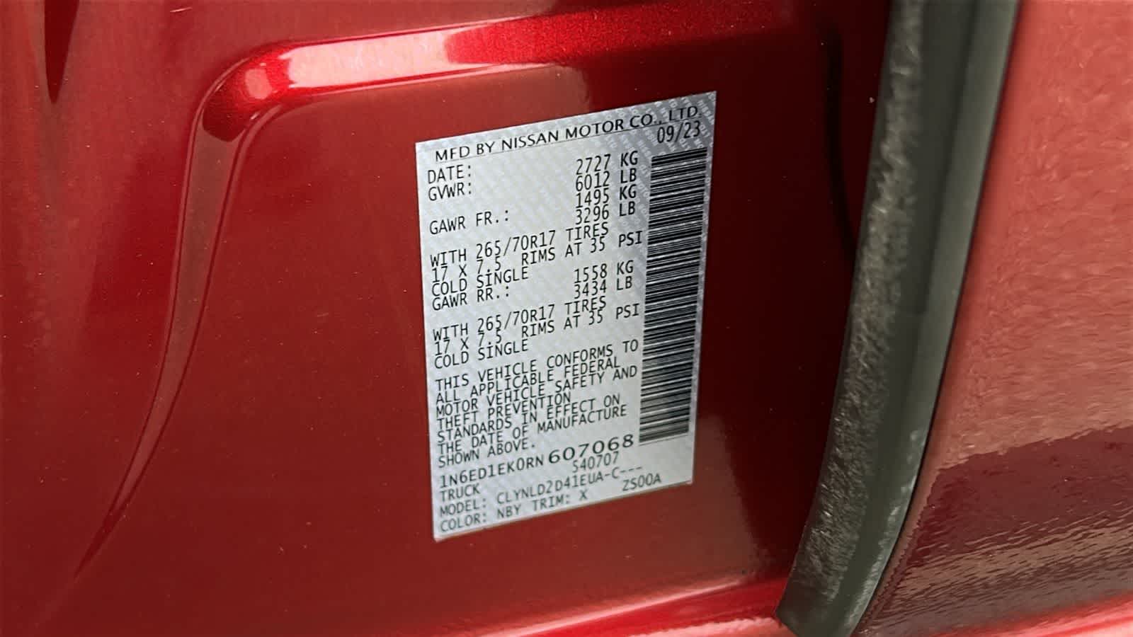 Thumbnail: 2024 Nissan Frontier - 29