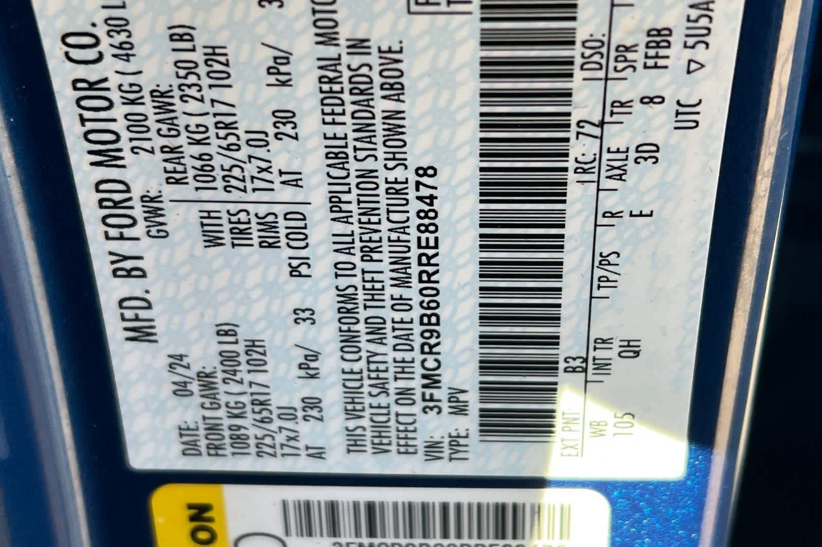 Thumbnail: 2024 Ford Bronco Sport - 39