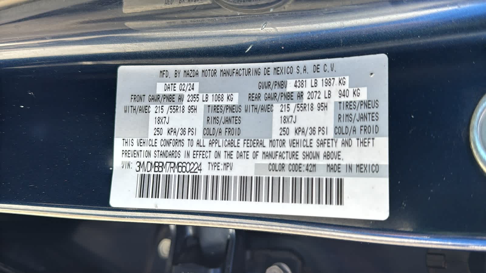 Thumbnail: 2024 Mazda CX-30 - 30