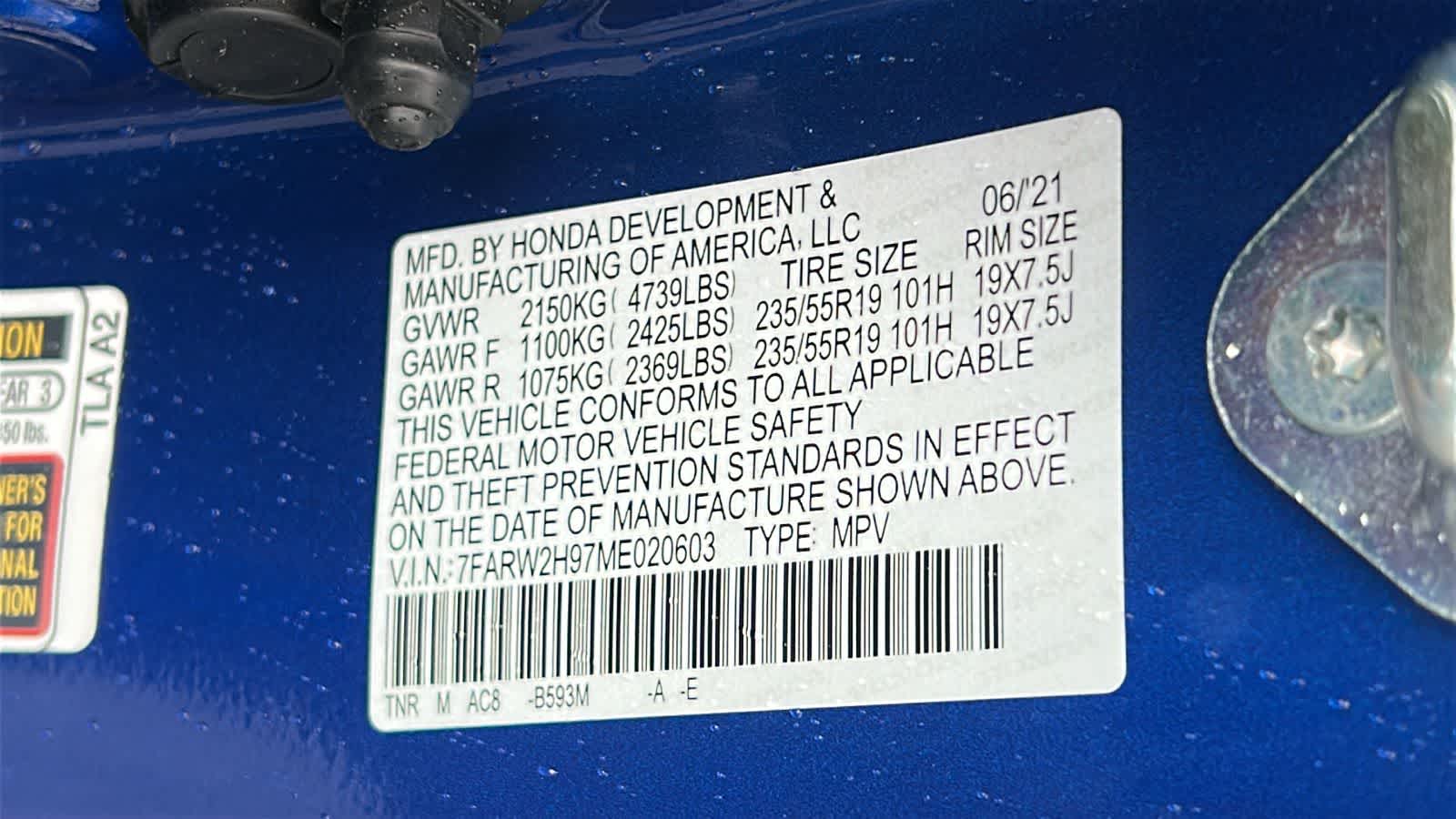 Thumbnail: 2021 Honda CR-V - 29