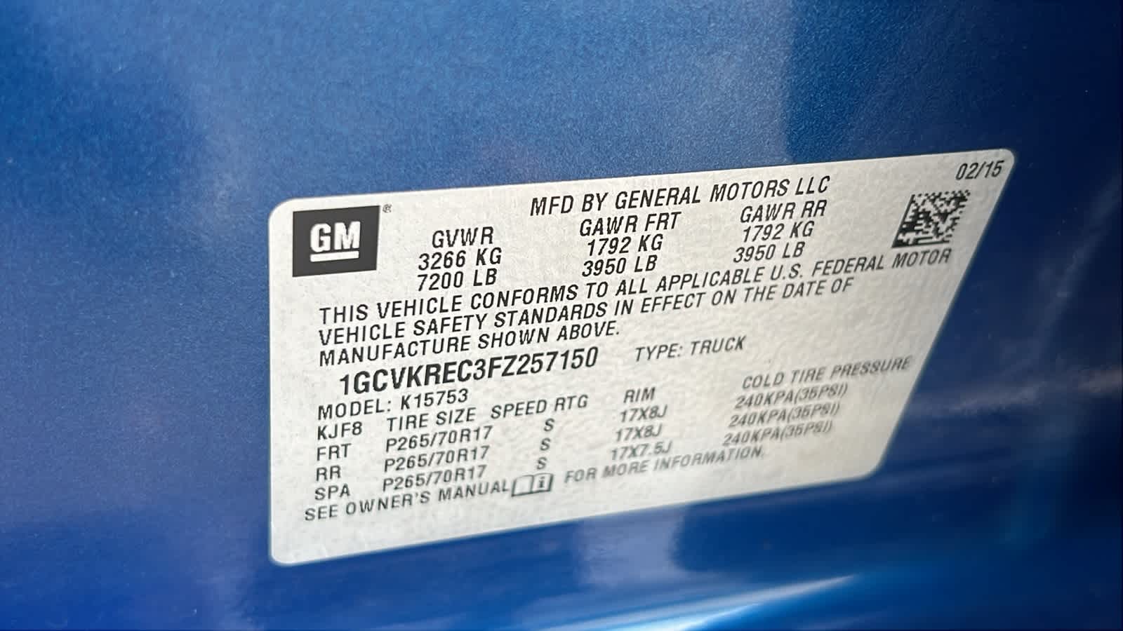 Thumbnail: 2015 Chevrolet Silverado 1500 - 29