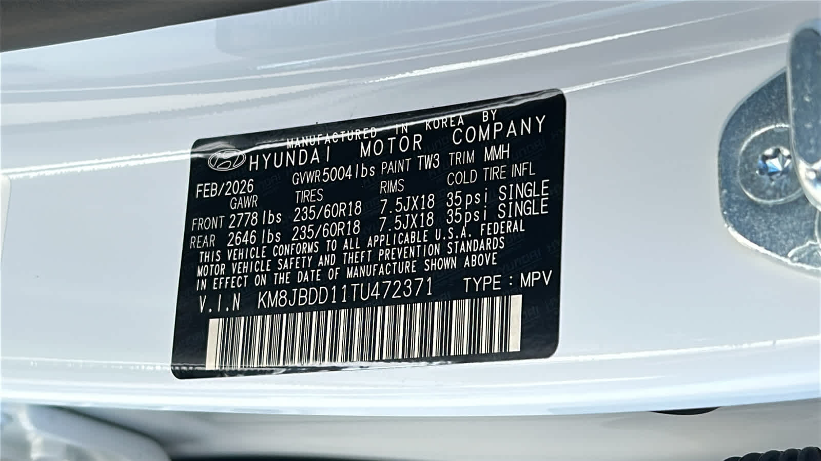 Thumbnail: 2026 Hyundai Tucson - 30