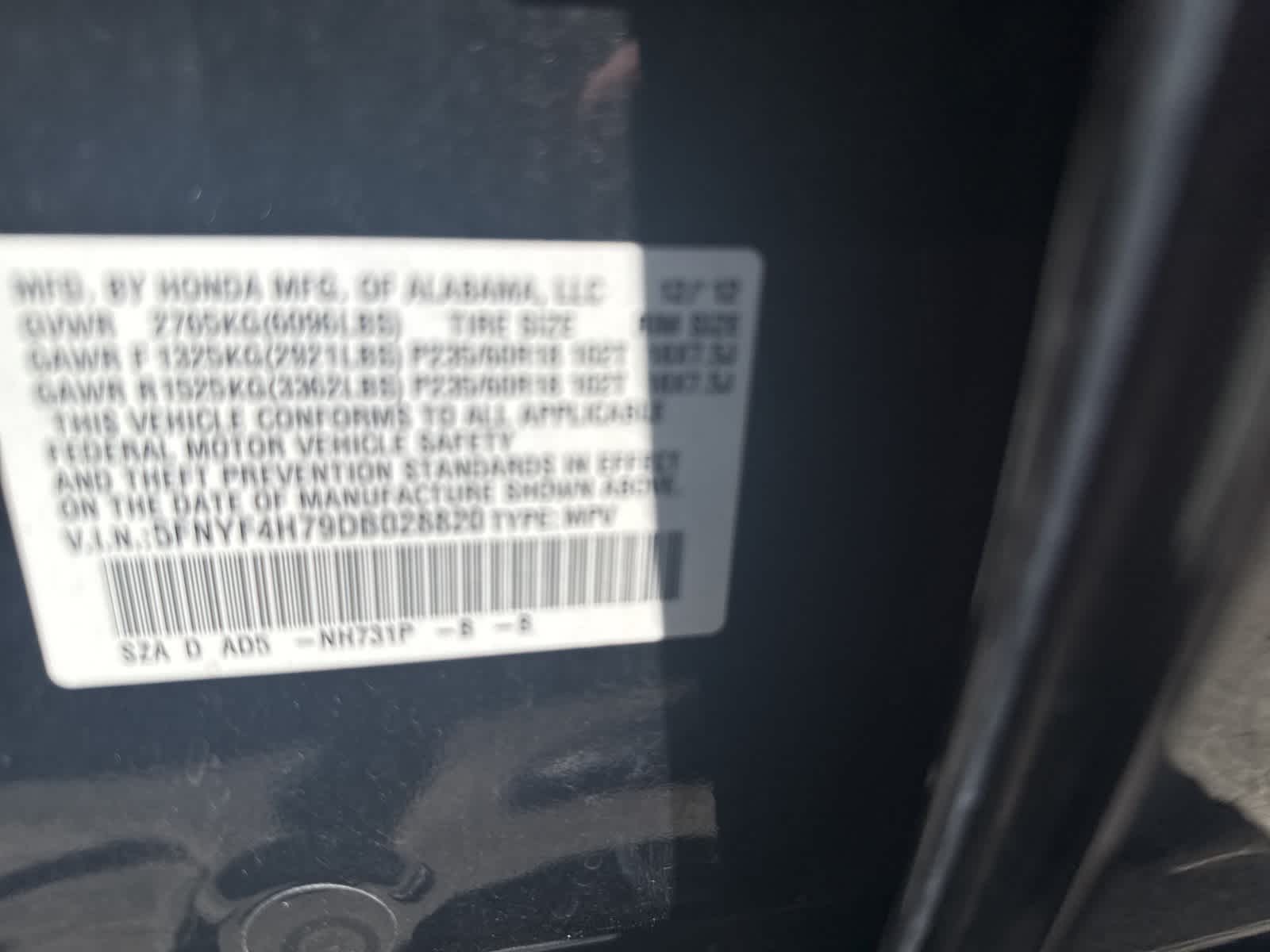Thumbnail: 2013 Honda Pilot - 3