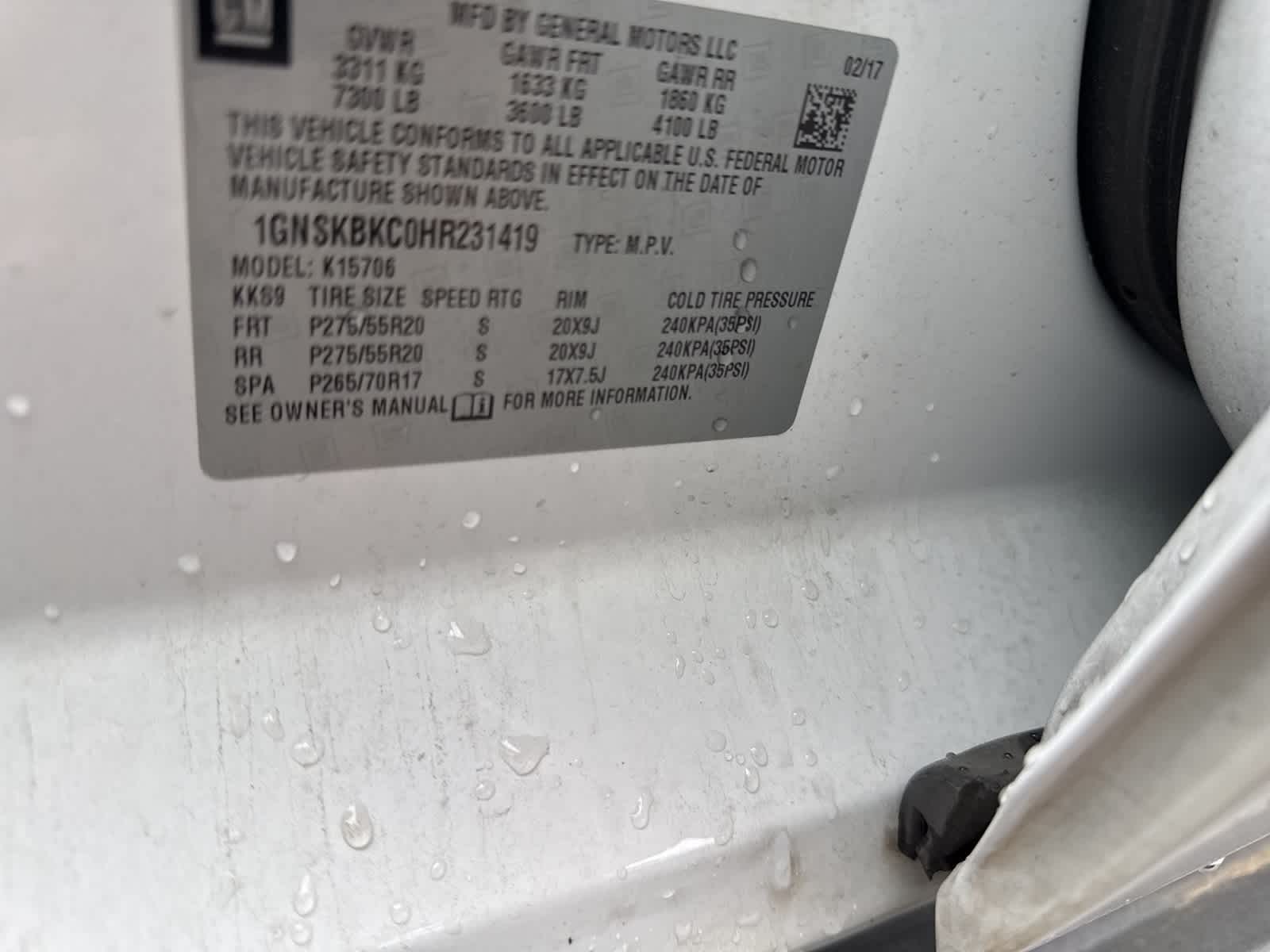 Thumbnail: 2017 Chevrolet Tahoe - 28