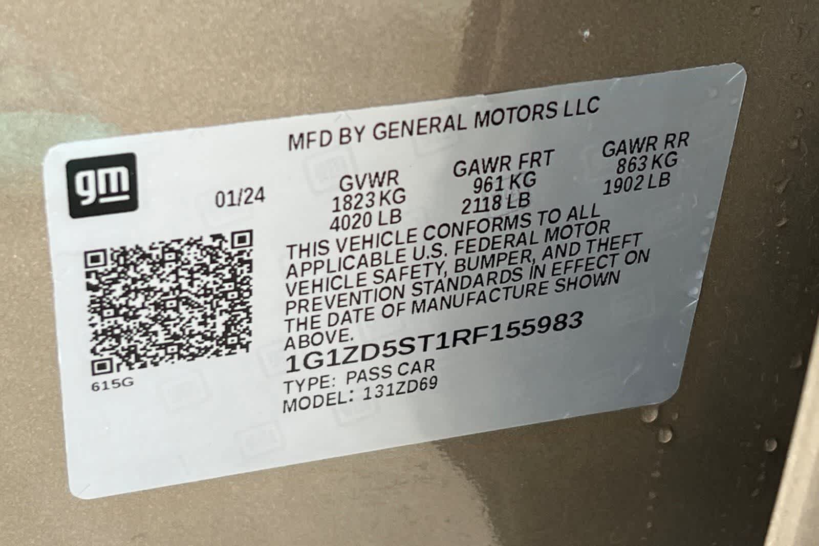Thumbnail: 2024 Chevrolet Malibu - 37