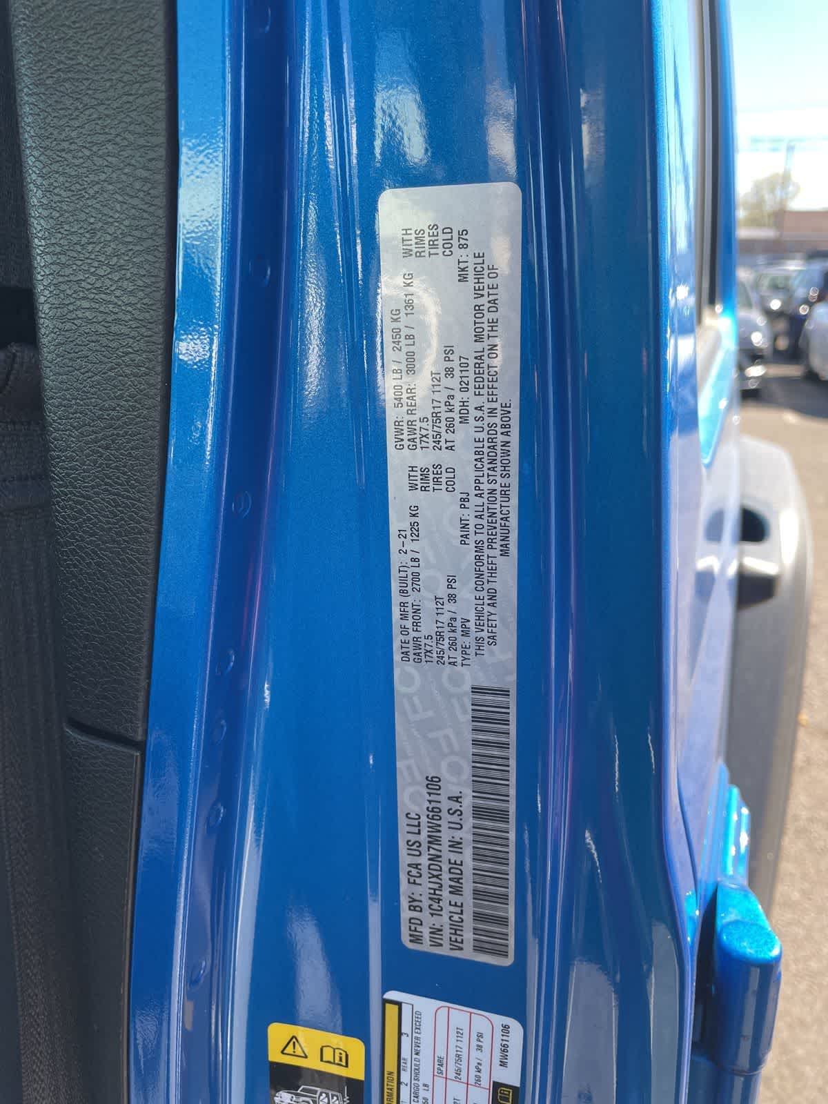 Thumbnail: 2021 Jeep Wrangler - 2